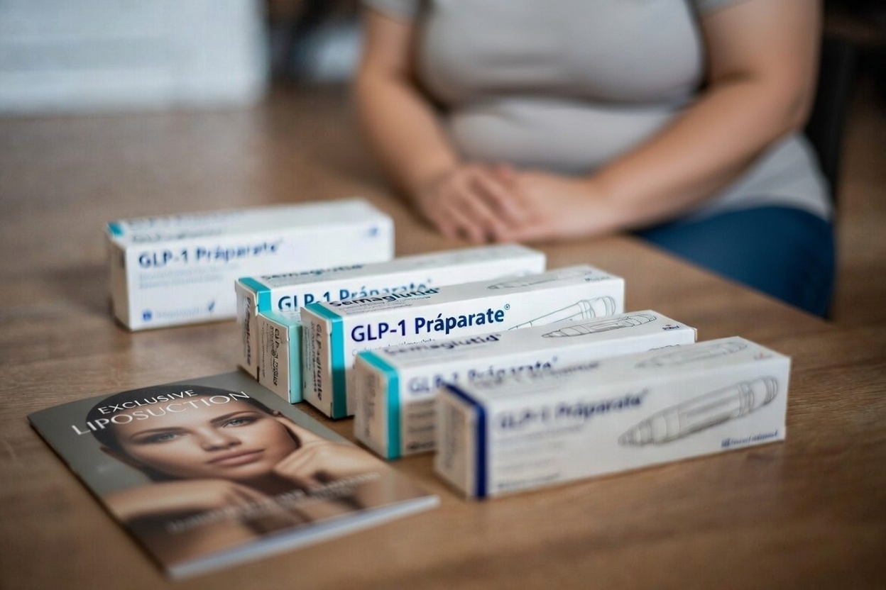 Abnehmspritze (GLP-1) vs. Liposuktion München